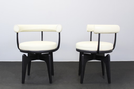 4X Indochine Chairs Le Corbusier Cassina Charlotte Perriand Seats