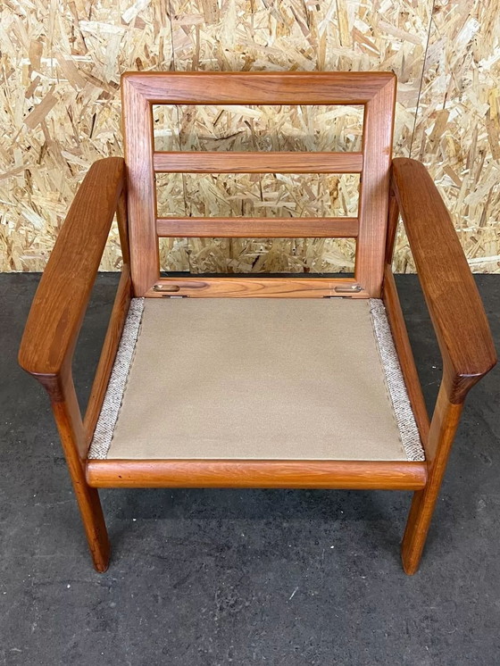 Image 1 of Poltrona in teak Easy Chair anni '60-'70 di Sven Ellekaer per Komfort Design Danimarca
