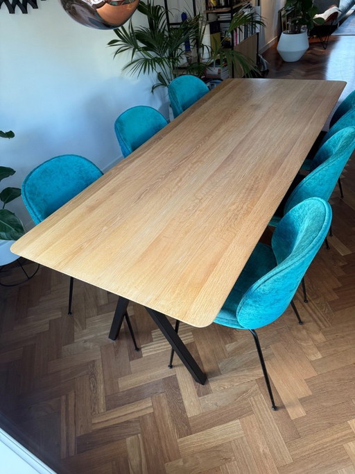 Studio Henk Slim X Eiken Tafel 220/90 cm