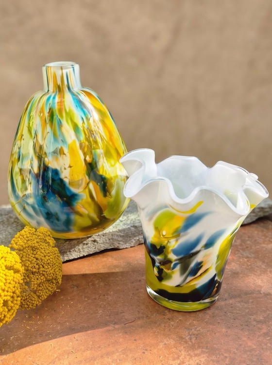 2 Fidrio Handmade Design Vases - Colori Collection – Glass (photo 11 of 17)