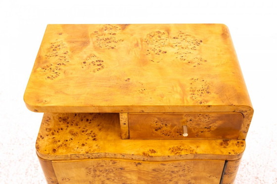 Image 1 of Pareja de mesillas de noche, Polonia, hacia 1940.