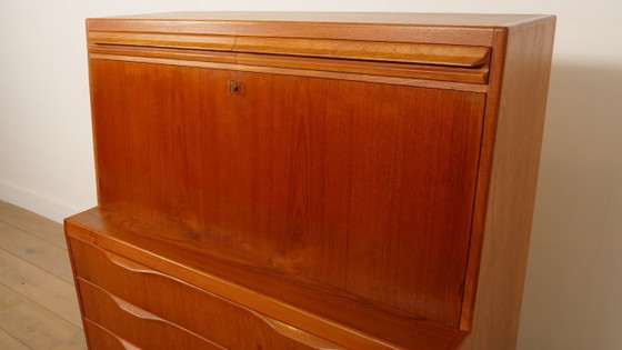 Image 1 of Secrétaire vintage | Erling Torvits | Teck | 104 cm