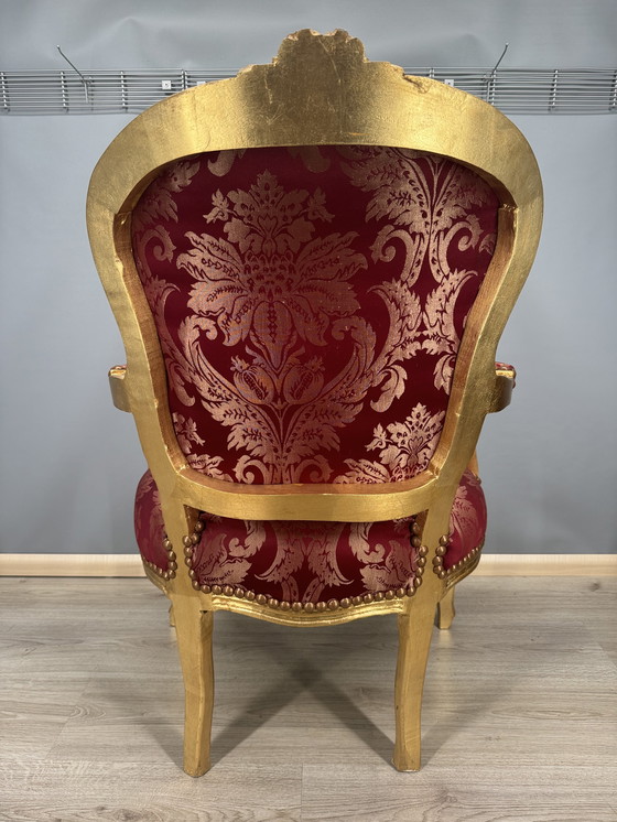 Image 1 of Poltrona in stile Luigi XV