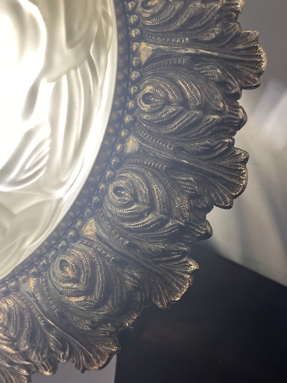 Image 1 of Art-Deco-Deckenlampe Vermutlich 1950er Jahre