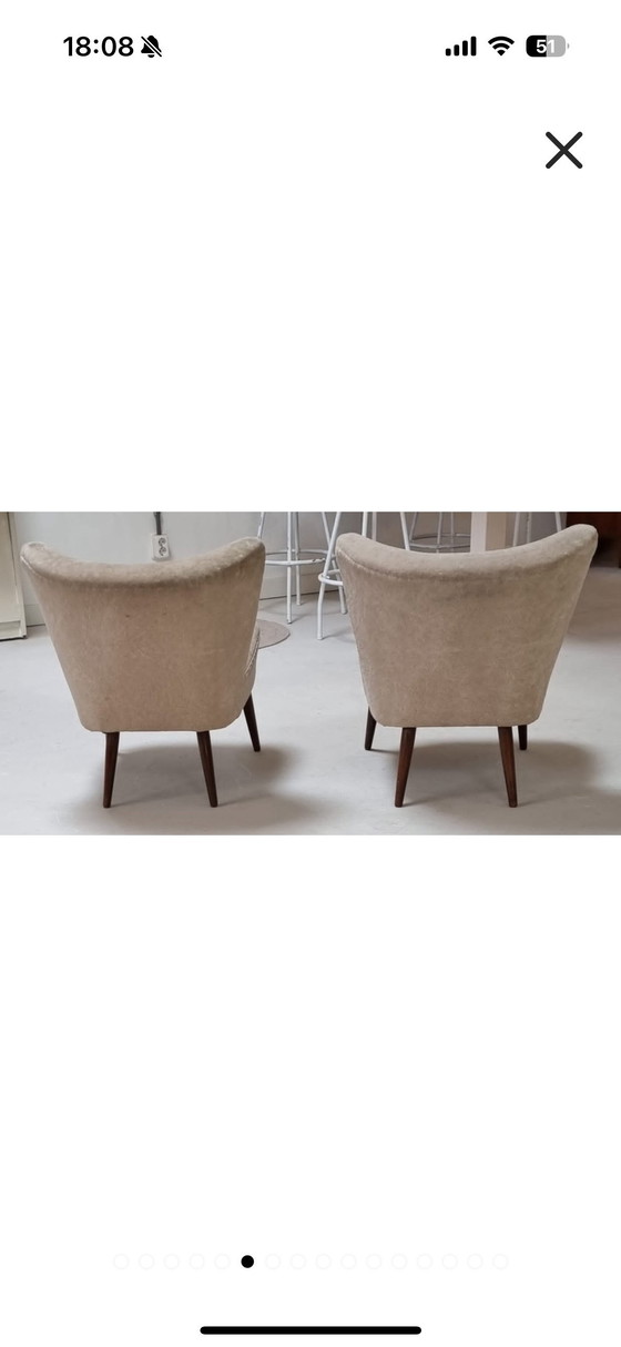 Image 1 of Chaises de cocktail du milieu du siècle