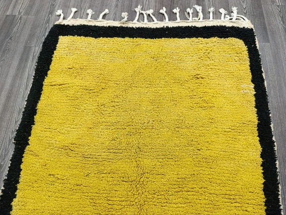Authentiek Marokkaans Beni Ouraine tapijt, traditioneel geel, 2/3 m – Aime Té, Vloerkleden en tapijten, Wool (photo 7 of 10)