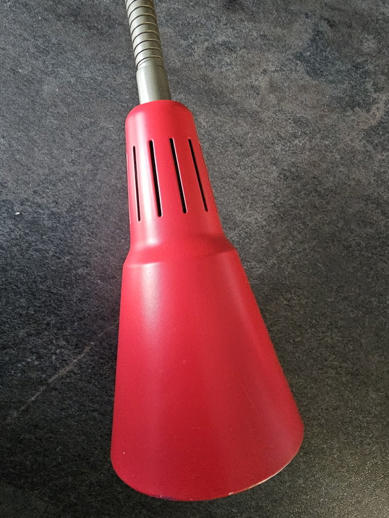 Image 1 of Ikea KVART, vintage rail with 3 flexible spotlights