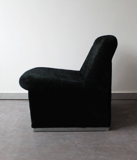 Fauteuil Alky par Giacarlo Piretti pour Castelli – Anonima Castelli, Velvet (photo 5 of 9)