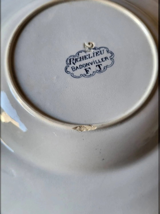 6 piatti fondi Badonviller modello Richelieu – Thomas, Stoviglie, Porcelain (photo 9 of 12)