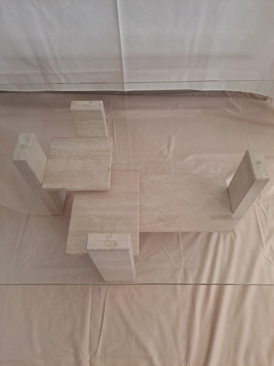 Image 1 of Willy Ballez seventies travertine