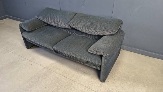 Image 1 of Maralunga sofa by Vico Magistretti for Cassina, 1970s