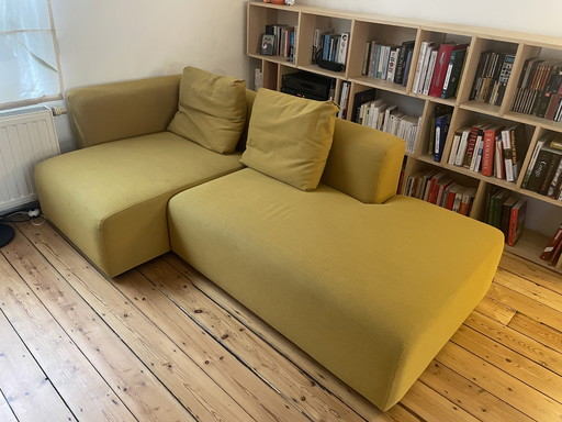 Fauteuil Hay 3 places couleur ocre