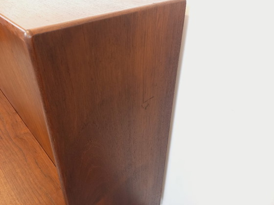 Image 1 of Vintage Scandinavian mid-height sideboard Ib Kofod-Larsen for Faarup Møbelfabrik in teak from the 60s