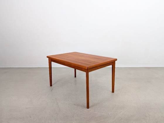 Image 1 of Vintage uitschuifbare eettafel Glostrup Jalk Grete Teak Midcentury