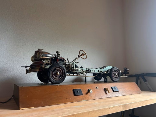 Höhm driving school model, 1940's, Fahrschulmodell