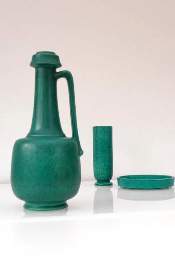 Image 1 of Argenta vase by Wilhelm Kåge for Gustavsberg, 1930s