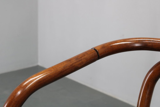 Image 1 of Sedia laterale restaurata in legno di faggio Antonin Suman degli anni '70 di Ton, Cecoslovacchia