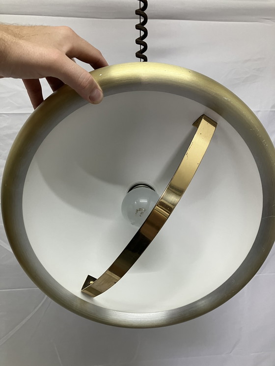 Image 1 of Vintage designer hanglamp by Leclaire & Schäfer, space age