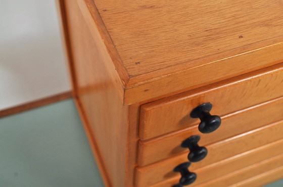 Image 1 of Mobiletto portagioie vintage in faggio, anni '50