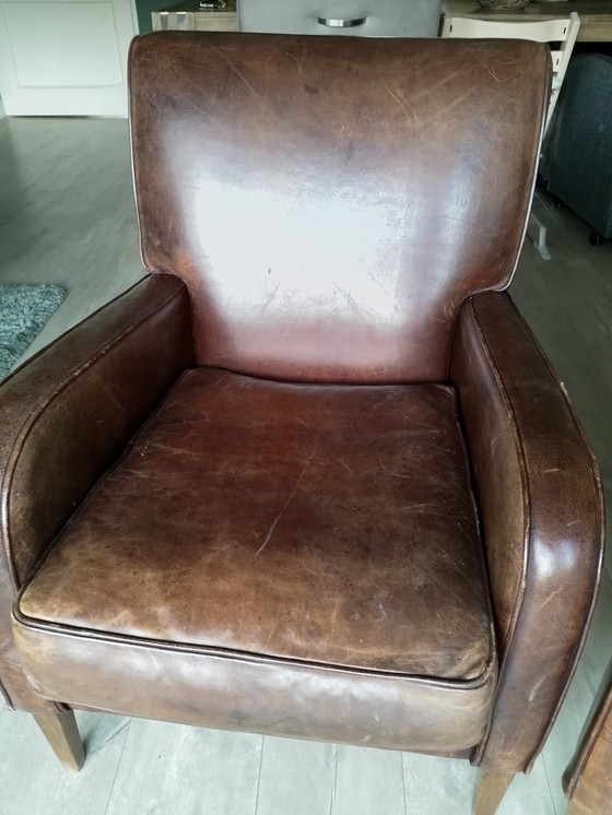 Image 1 of Elegant sheepskin armchairs