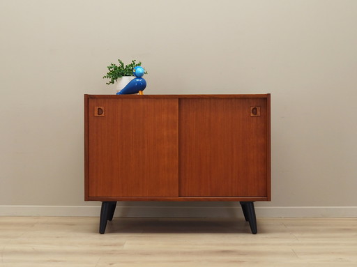 Teak kabinet, Deens ontwerp, 1970S, Productie: Denemarken