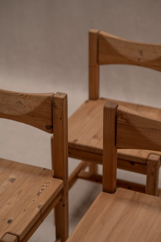 Image 1 of Set di sedie da pranzo minimaliste di Ilmari Tapiovaara