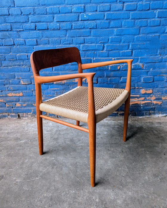 Image 1 of Midcentury Danish armchair - model 56 - J.L. Møllers møbelfabrik
