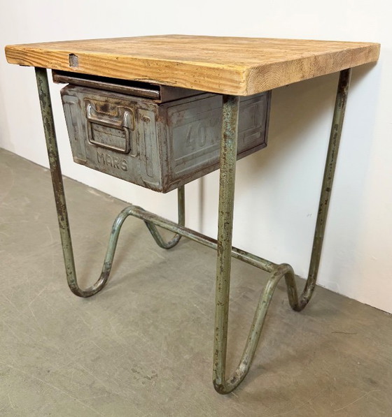 Image 1 of Vintage Industrial Worktable, 1960s