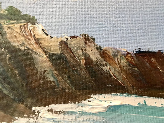 Image 1 of Philippe LAURENT - Small cove in Brittany - Artist's painting