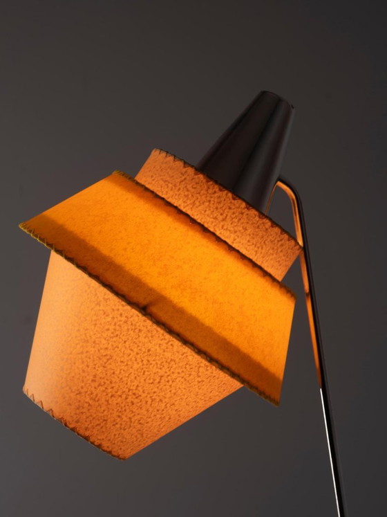 Lampada da terra vintage di Josef Hůrka per Napako, anni '50, Cecoslovacchia, 160 × 32 × 32 cm (photo 9 of 11)
