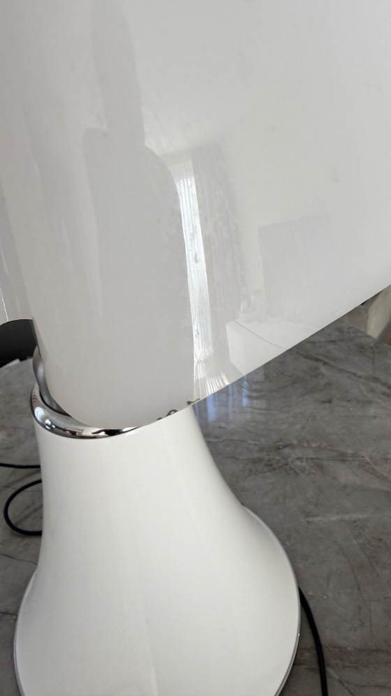 Image 1 of Original Pipistrello Large Table Lamp – Martinelli Luce – White