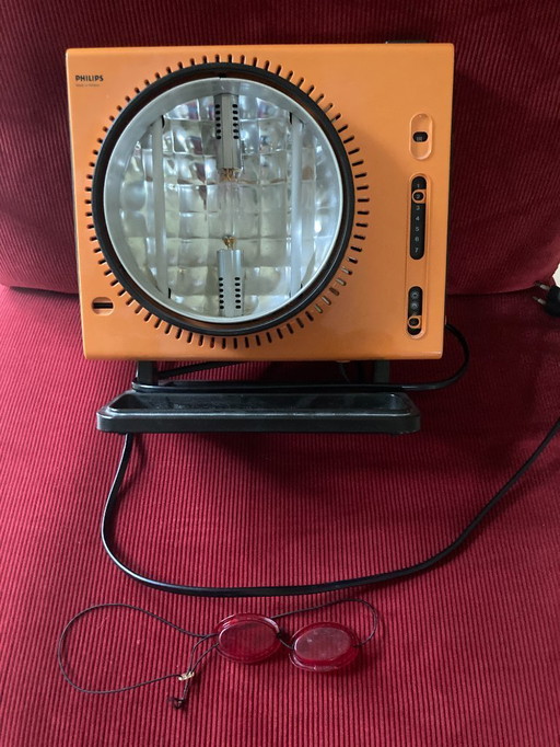 Vintage Philips HP3115 Ultraphil de Luxe zonnelamp