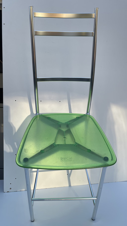 3 Bagutta Ycami Edizioni Aluminium met Kunststof stoelen 