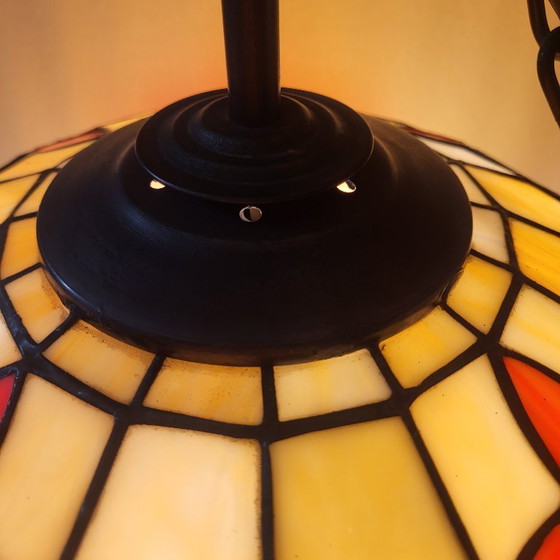 Image 1 of Grande lampadario Tiffany Art Déco