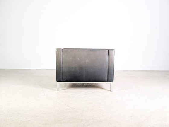 Image 1 of Originele de Sede DS-0040 lederen design fauteuil, zwart