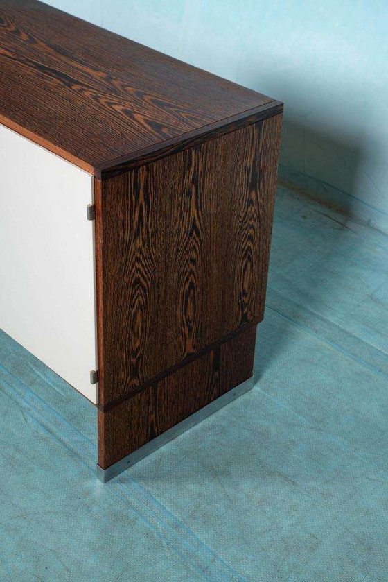 Image 1 of Japandi Wenge sideboard Pastoe Braakman vintage cupboard