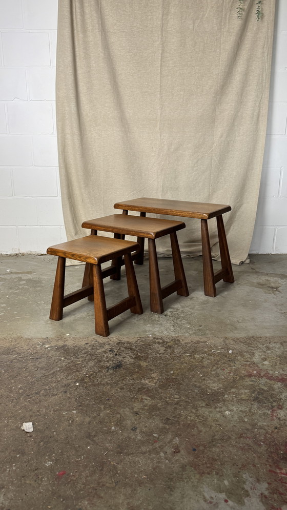 Image 1 of Set Japandi Side Tables