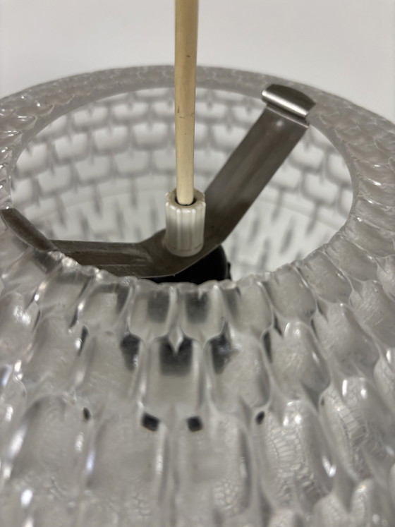 Image 1 of Lampada a sospensione ERCO Design in acrilico 'Diamond' Lampada a sospensione vintage A. Gangkofner anni