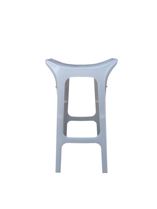 Tabouret de bar vintage en plastique
