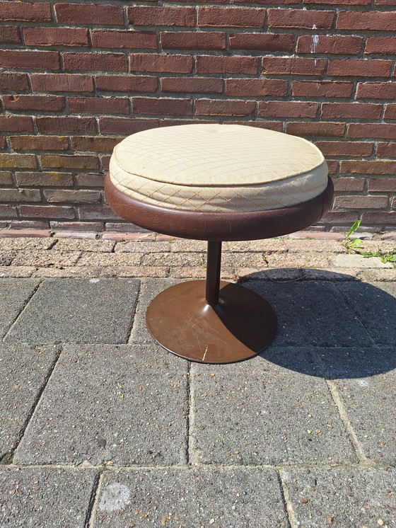 Image 1 of Vintage kruk jaren 60tig 70tig 