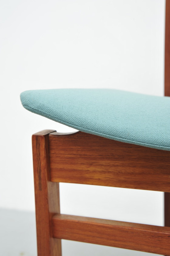 Image 1 of Model 193 teak dining chair by Inger Klingenberg for France & Son (1950s)