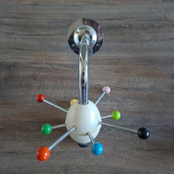 Perchero Sputnik Saturno, diseño de los años 80 – IKEA, Wood, Plastic (photo 13 of 13)