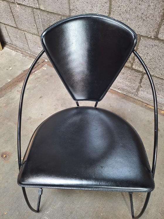 Image 1 of 6 Arrben Linda chairs black
