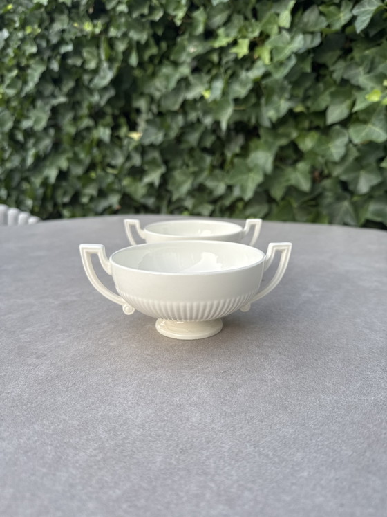 2x Wedgwood Mantel Vase – Porcelain (photo 5 of 5)
