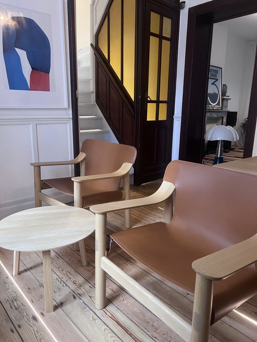 HAY 2 mobili Bernard cuir + tavolo