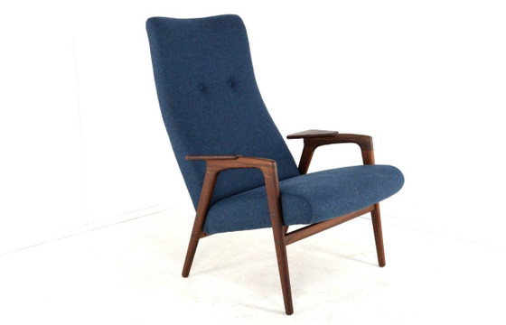 Pastoe Ruster FT08 poltrona vintage restaurata e imbottita – Poltrone, Legno (photo 8 of 15)
