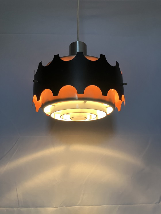 Image 1 of Lampada a sospensione vintage realizzata da VEB Leuchtenwerk nella DDR