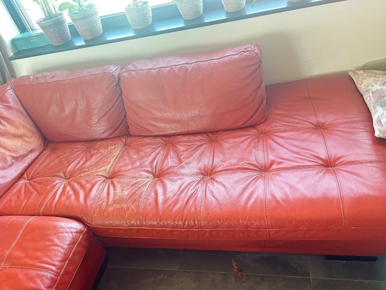 Image 1 of ROCHE BOBOIS ECKSOFA AUS LEDER