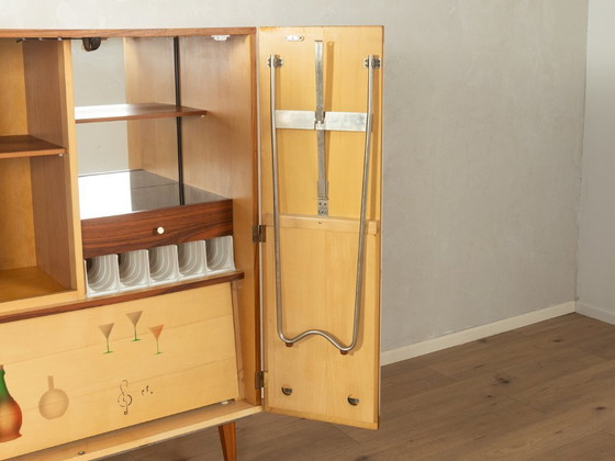 Image 1 of Huisbar, secretaire en andere accessoires uit de jaren 50 in mid-century stijl.