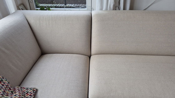 Divano angolare elegante 'Dune' di Cartel Living, Divani angolari, Tessile, Legno, Beige (foto 7 di 8)